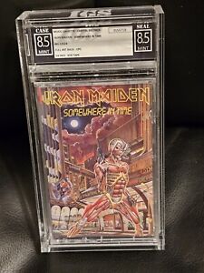IGS 8.5 8.5 Iron Maiden - Somewhere In Time Cassette - SEALED!! XDR 1ST PRINT?