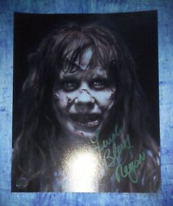 Linda Blair Hand Signed Autograph 8x10 Photo COA Exorcist Regan