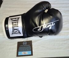 Smokin' Joe Frazier signed Everlast Black boxing glove COA