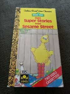 Eight Super Stories from Sesame Street (VHS, 1985)