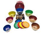 7 Chakra Healing Tibetan Singing Bowl Set of 7 Bowls. Sound Healing Meditation