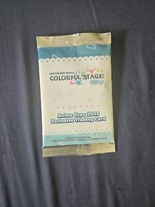 hatsune miku colorful stage anime expo 2023 exclusive trading card