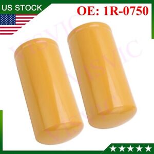 1R-0750 Fuel Filter Replacement Replaces For P551313 Donaldson Pack of 2