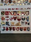 Large Lot Of 28 Military DUI Pins Vintage To New. Mounted On Canvas For Display