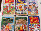 Lot 6 Disney VHS Movies Winnie the Pooh Collection Sing Along Christmas Adventur