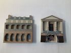 Vintage Shelia’s Wooden Houses Collectibles Lot Of 5
