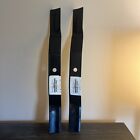 Lot of 2 Rotary Cutter High-Lift Lawn Mower Blade for Woods Mowers #LM23825.