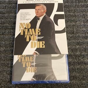 No Time to Die [2021] - 3-Discs ( Blu-ray + DVD + Digital) With Slipcover