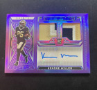 New ListingKENDRE MILLER 2023 OBSIDIAN RPA ROOKIE PATCH PURPLE FLOOD RC AUTO /30