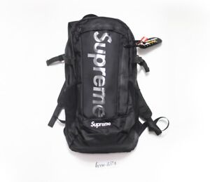 Supreme Black Backpack SS21 Rare