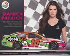 2014 Danica Patrick Florida Lottery Camaro Daytona NASCAR Nationwide Hero Card