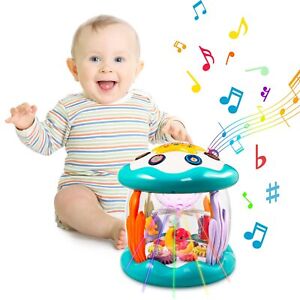 New ListingBaby Toys 6 to 12 Months - Musical Rotating Light up Infant Toys for 6-12 Months