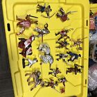 SCHLEICH / PAPO KNIGHTS FIGURES  HORSE MEDIEVAL Minotaur Lot Of 17 (D3) Rare
