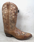 NEW Shyanne Womens Maisie Floral Snip Toe Cowgirl Western Boots BBW217 size 8 M