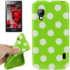 TPU Cover Case Frame Wallet Case Protective Case for Lg Optimus L5 II /