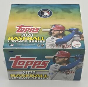 2020 Topps Update Factory Sealed Retail 24 Pack Box
