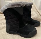 Columbia Ice Maiden II Womens 9.5 Pull On Winter Snow Boots Mid Calf Faux Fur