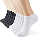 6 Pairs Mens Womens Low Cut Running Socks Ankle Athletic Casual  Socks Size 9-13