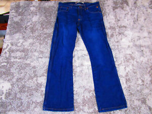 Wrangler Jeans Mens 32x30 Blue Texas Western Rancher Dark Denim Stretch