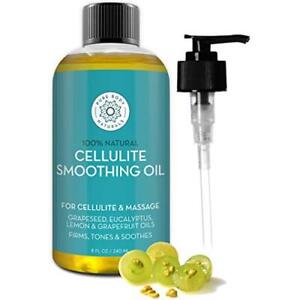 New ListingPure Body Naturals Anti Cellulite Massage Oil, 8 fl oz | 100% Natural Cellulite