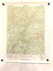 USGS Topo Map 15 Min Vintage : Columbia, CA 1948 Used BEAUTIFUL Rare Gem