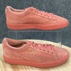 Puma Shoes Youth 6 C Desert Flower Casual Sneakers Pink Suede 35511069 Lace Up