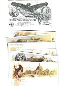 1893 columbian expo postcards 1992 reprints