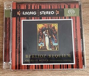 New ListingBerlioz: Requiem - Munch - Boston Symph. Super Audio CD RCA Living Stereo VG