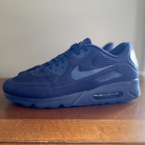 Nike Air Max 90 Ultra BR Midnight Navy 725222-401 Blue Sneakers Men’s Size 11.5