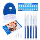 Dental Teeth Whitening Fast Tooth Whitener Bleaching System LED Light Gel Kit