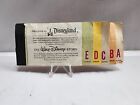 Vintage Disneyland Adult Ticket Coupon Book Booklet A,B,C,D,E Tickets!