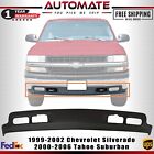Front Bumper Lower Valance W/ Fog Hole For 99-06 Chevy Silverado /Tahoe Suburban