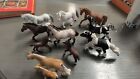 New Listing7 Schleich Horses 3 Colts And 1 Unmarked Black And White Horses