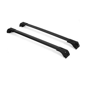 Roof Rack for BMW X5 E70 2007-2013 Cross Bars Luggage Carrier Black 2 Pcs (For: BMW)