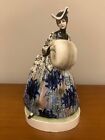 Vintage Goldscheider Porcelain Young Woman With A Baluchon Constantin Holzer