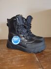 Women's Columbia Bugaboot 200 Gram Omni-Heat Black Leather Boots Sz 7 Waterproof