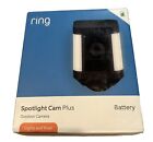 Ring Spotlight Cam Plus Outdoor Wireless Battery Surveillance Camera - White