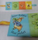 Peter Rabbit Baby Beatrix Potter Fabric Toy Softcover FrederickWarner Cloth Book