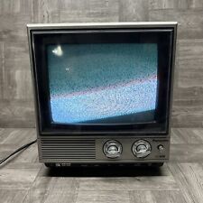 Panasonic Quintrix TV CT-1120 Solid State w/ Screen Cover Tested Working RARE