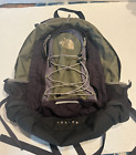 The North Face Jester Backpack Green And Black Laptop School Hiking Commuter