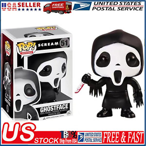 Funko Pop! Scream 51# Ghost Face Exclusive Vinyl Action Figures Model Toys Gifts