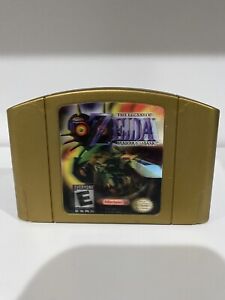 The Legend Of Zelda Majoras Mask Gold Holographic - N64 - Cartridge Only  Works