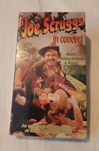 Joe Scruggs In Concert: Music Monkey Business & More! (VHS, 1992) SEALED