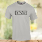 4AD Record Logo Mens T-Shirt Size S to 5XL