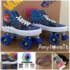 Vans Custom Roller Skates Bundle Bolt Shoes New Choose Wheel Color