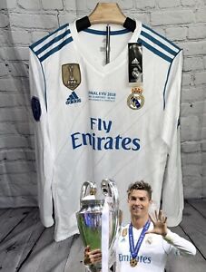 Real Madrid 2018 CL Edition Home Kit Ronaldo 7 Jersey Retro CR7
