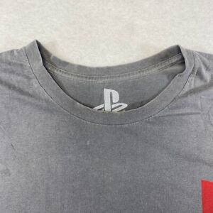 PlayStation Logo Tee Thrifted Vintage Style Size 2XL