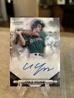 2023 Bowman Sterling Cole Young Autograph Mariners