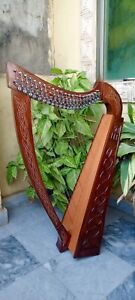 22-String Roosebeck Heather Harp w/Chelby Levers & Gig Bag