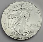 2001 American Silver Eagle $1 ASE 1 Oz .999 Fine Silver Coin h469